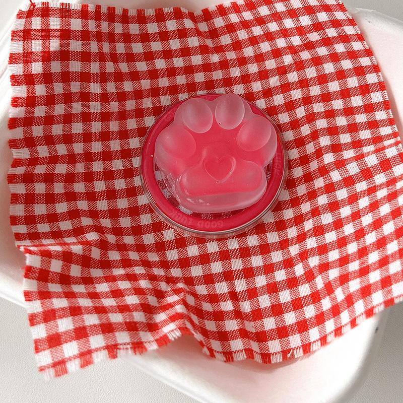 Transparent Sandwich Mobile Phone Airbag Bracket Magnetic Suction Retractable Lazy Watching Drama Portable Niche Creative Desktop Bracket