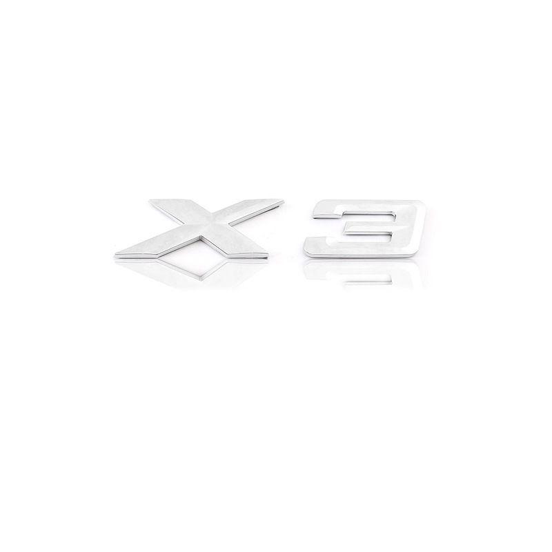 Compatible with BMW Emblems & Stickers: X1, X2, X3, X4, X5, X6, X7 Models for Car Door and Fender Modifications.