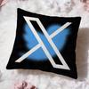 classic logo Twitter Cushion Cover Premium Comfort Reversible Pillow Cove -Two in One Design for Any Room & Car Interior
