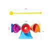 Colorful 8-Note Musical Bells for Kids - Orff-Style Percussion Handbell Toy with Mallets