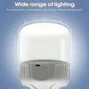 White 1200mAh 3-speed white light USB rechargeable LED hook-type bulb camping lantern power outage emergency light
