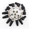 Waterproof 4 Pin 5pin 8pin M12 Power Aviation Connector Screw Threaded Panel Mount Male Plug Female Socket LED Lighting IP67