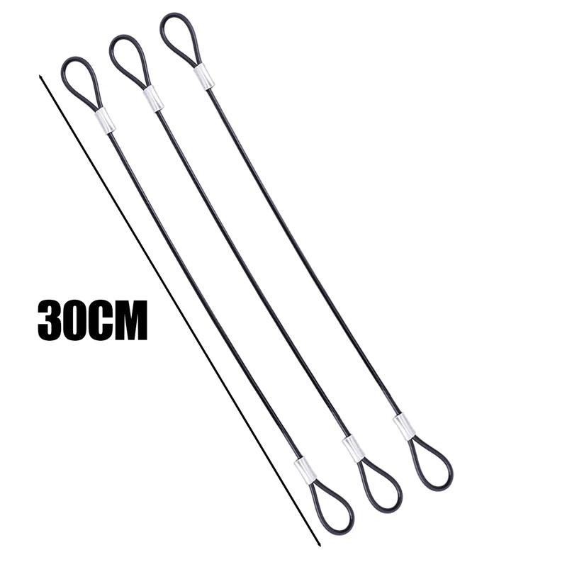 30CM/60CM Paslanmaz Çelik Güvenlik İpi Kayışı El Bilekliği Askı İpleri GoPro 13/12/11 Insta360 X4 DJI Spor Kameraları İçin