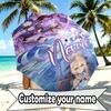 Custom Name Personalized Genshin Impact Print Umbrella, Auto Open Close, 8‑Rib Sturdy Frame, Commute Camping Hiking Use, Birthday Gift