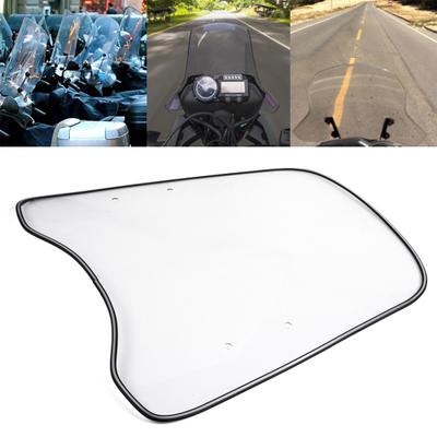 Parabrezza per moto Parabrezza spoiler per estensione moto trasparente antivento durevole per scooter