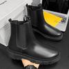 British Martin boots retro Chelsea boots mid-top winter high-top leather shoes