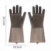 1 Pair Magic Silicone Dish Washing Gloves Scrubbing Gloves For Ktichen Household Cleaning Gloves