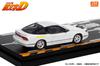 INTERALLIED Initial D Set Itsuki Takeuchi Levin Kenji 180SX MD64221 MODELER'S 1/64 Vol.21 (AE85) & (Finished Model)