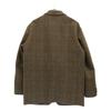 B&Y U-ARROWS Excellent Condition 1222-144-1725 MOON Tweed Jacket Jacket L BrownUsed