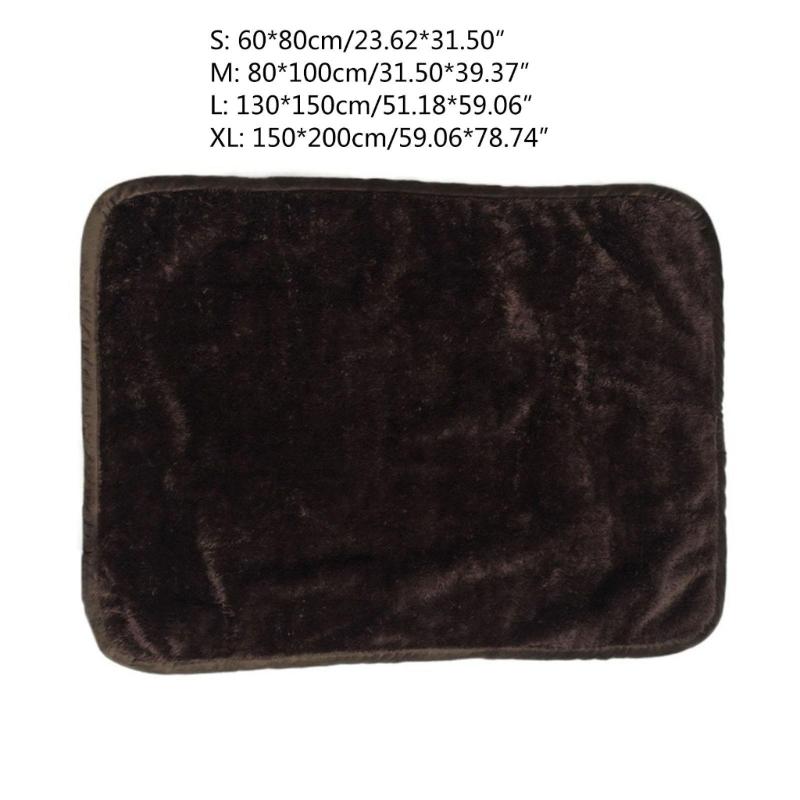 Haustier Hundebett Matte Katzen Winter Warme Decke Kissen Welpen Schlafmatten Weiche Zwingerunterlage Sofakissen Hundebett Bettzeug Boden Teppich