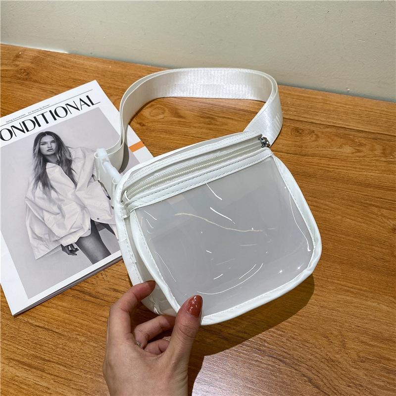 Спортивная нагрудная поясная сумка Женская прозрачная ПВХ Сумка-пояс Сумки Спортивная сумка для телефона Сумка