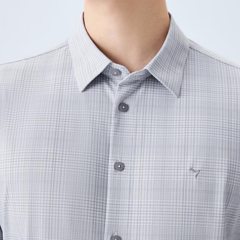 SEVEN Men's Knitted Geometric Print Short-Sleeve Shirt
