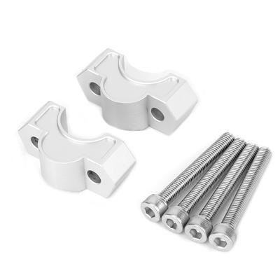 Motorrad 0,8 Zoll Lenkererhöhungshöhenadapter aus Aluminiumlegierung Passend für F850GS 2018–2019 für 0,9 Zoll Durchmesser Lenker