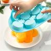 1pc Fruit Shaped Silicone Ice Cube Tray For Cocktails Whiskey Pudding Jelly And Candy - Multifunctional Chocolate Mold - Kitchen And Party Essential