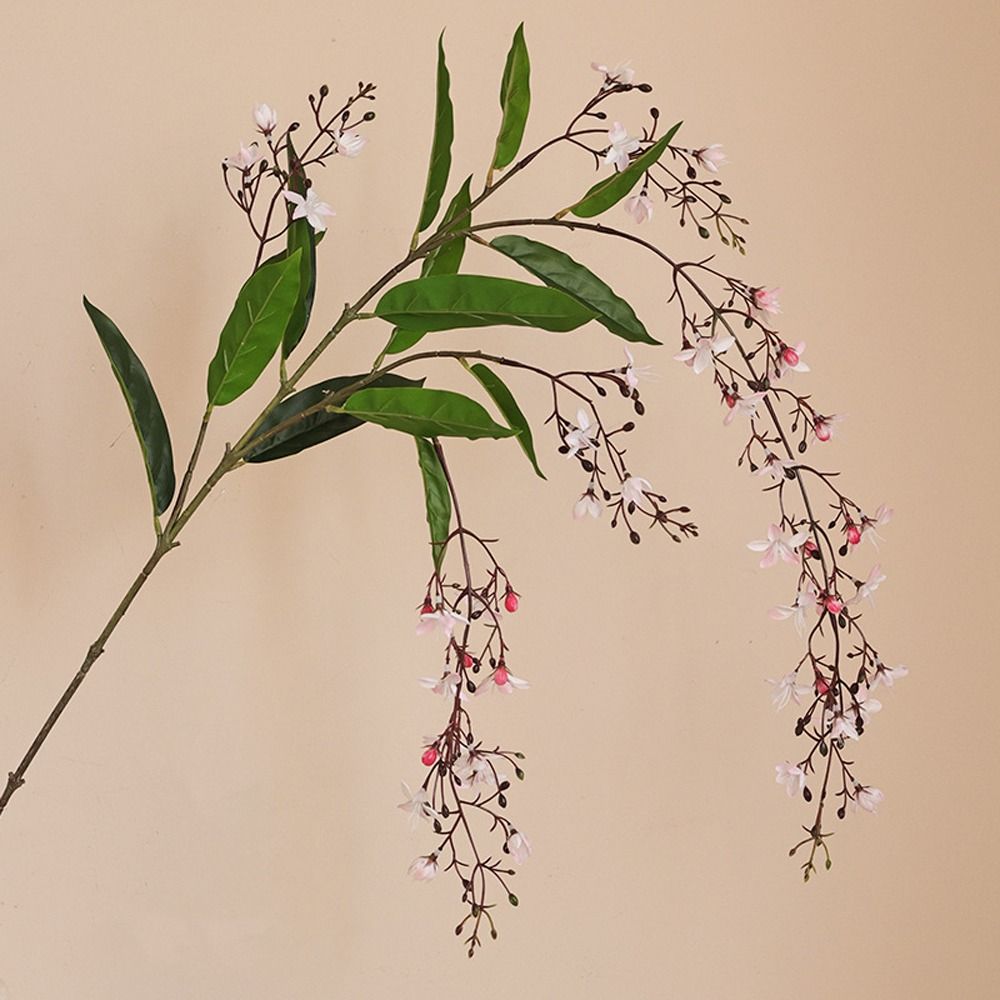 

Non-Fading Artificial Weeping Jasmine Flower Lifelike Fake Flower Wedding Party Decor