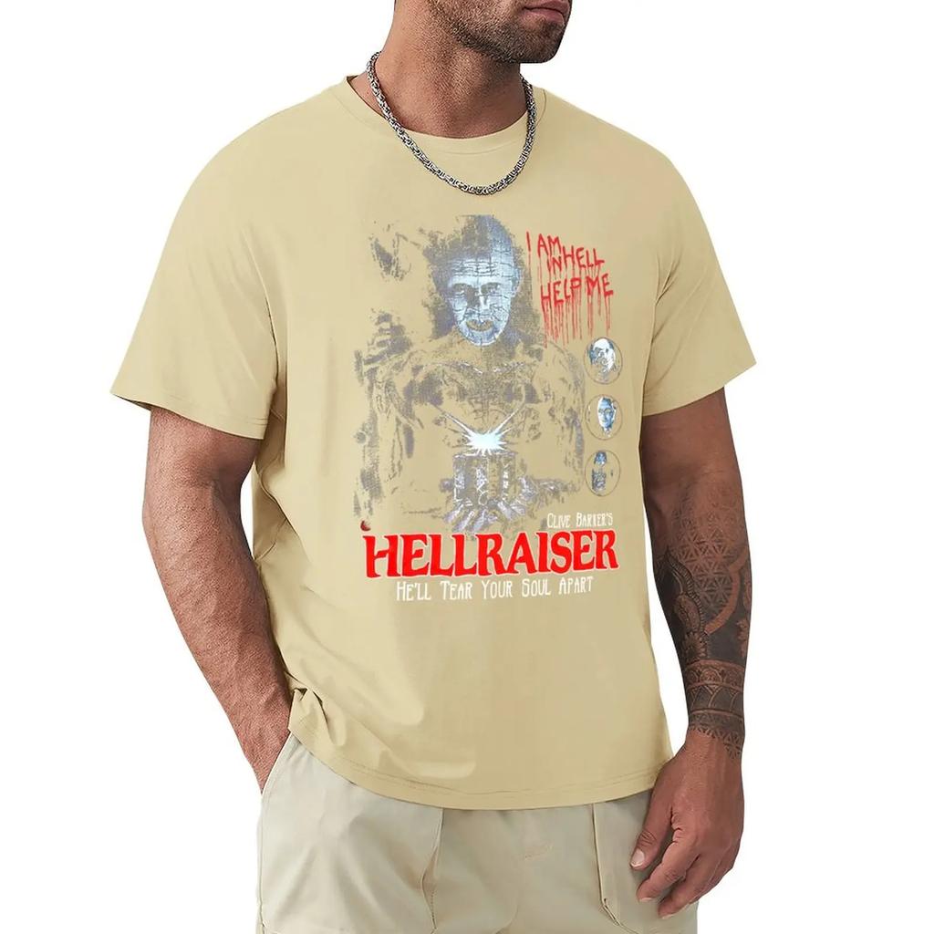 Hellraiser Art TShirt Tops Tees Mens T Shirts Casual Stylish