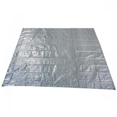 Captain Stag Ub 3076 [silver Leisure Sheet  262 X 262 Cm  4.5 Tatami Mat  12 Grommets  6 Pins]