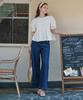 ZEROSTREET [3 Colors] Wish Wide Denim Pants
