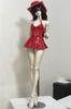 HAMRETHYPPZ BJD Ball Jointed Doll Doll Doll Maid Leather Skirt Denim Sexy Cowboy Hat Suit and Body Not 1/4 1/6 1/3 Dress, Costume, Outfit, Suit,