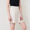LIKK Basic Pleated Skirt (Beige)_L3A1-Sk01C