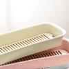 Flatware Box Removable Draining Tray Multi Functional Tableware Organizer for Chopsticks Spoon Fork