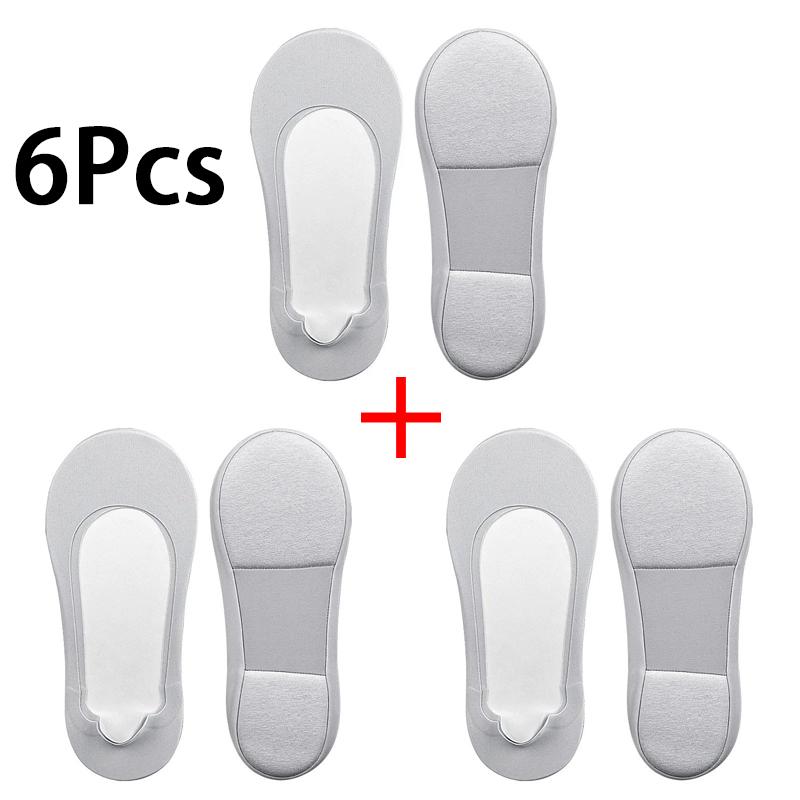 Invisible Anti-Slip Shoe Pads Women's Boat Socks Soft Shock-absorbing Sponge Insoles 2Pcs/6Pcs