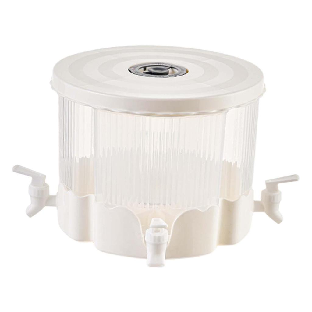 6L Cold Kettle Beverage Dispenser Removable 4 Grid Rotate 360° Daily Use