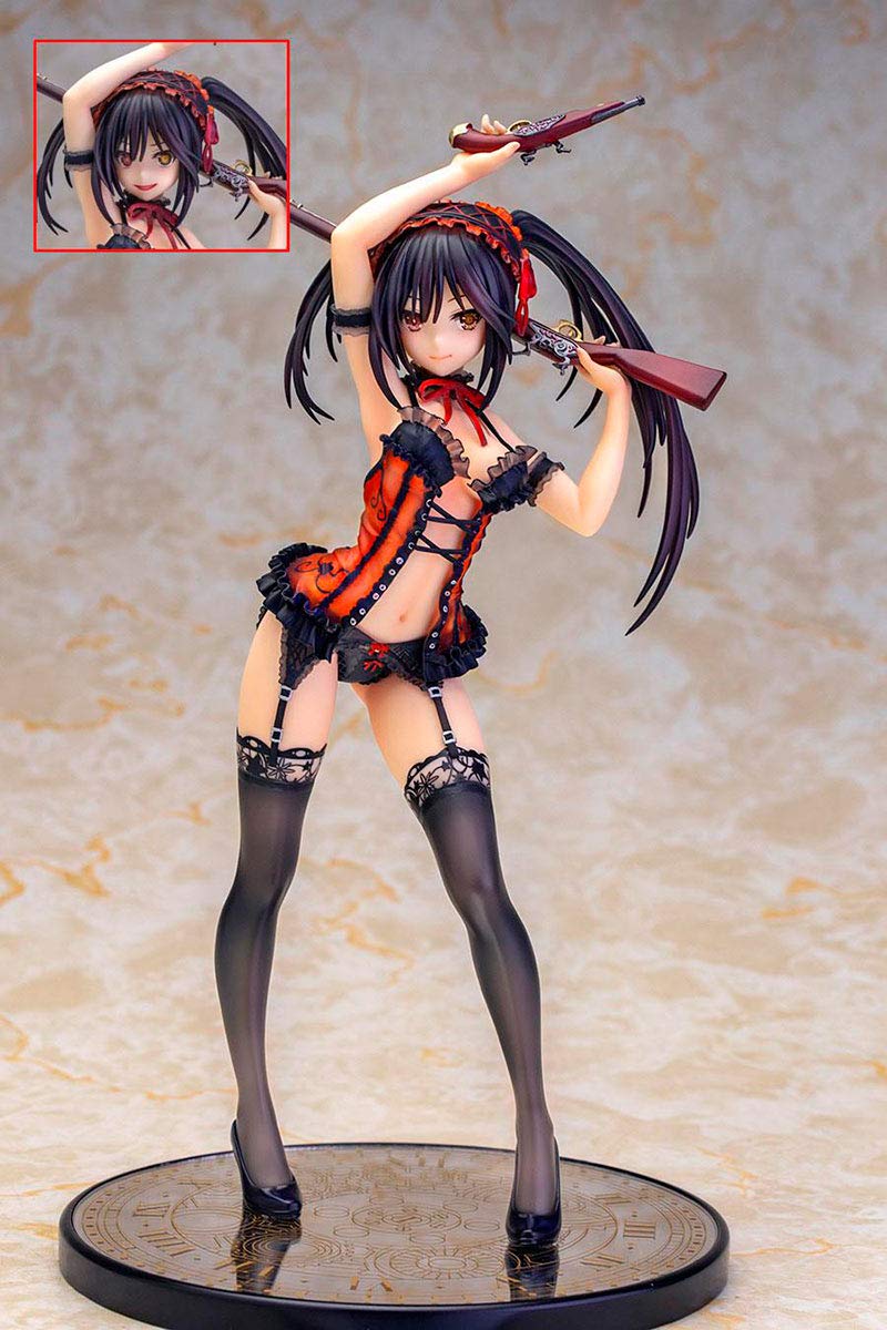

Date A Live Tokisaki Kurumi Lingerie Scale Complete Figure [AmiAmi Exclusive] Ver. 1/7 чёрный