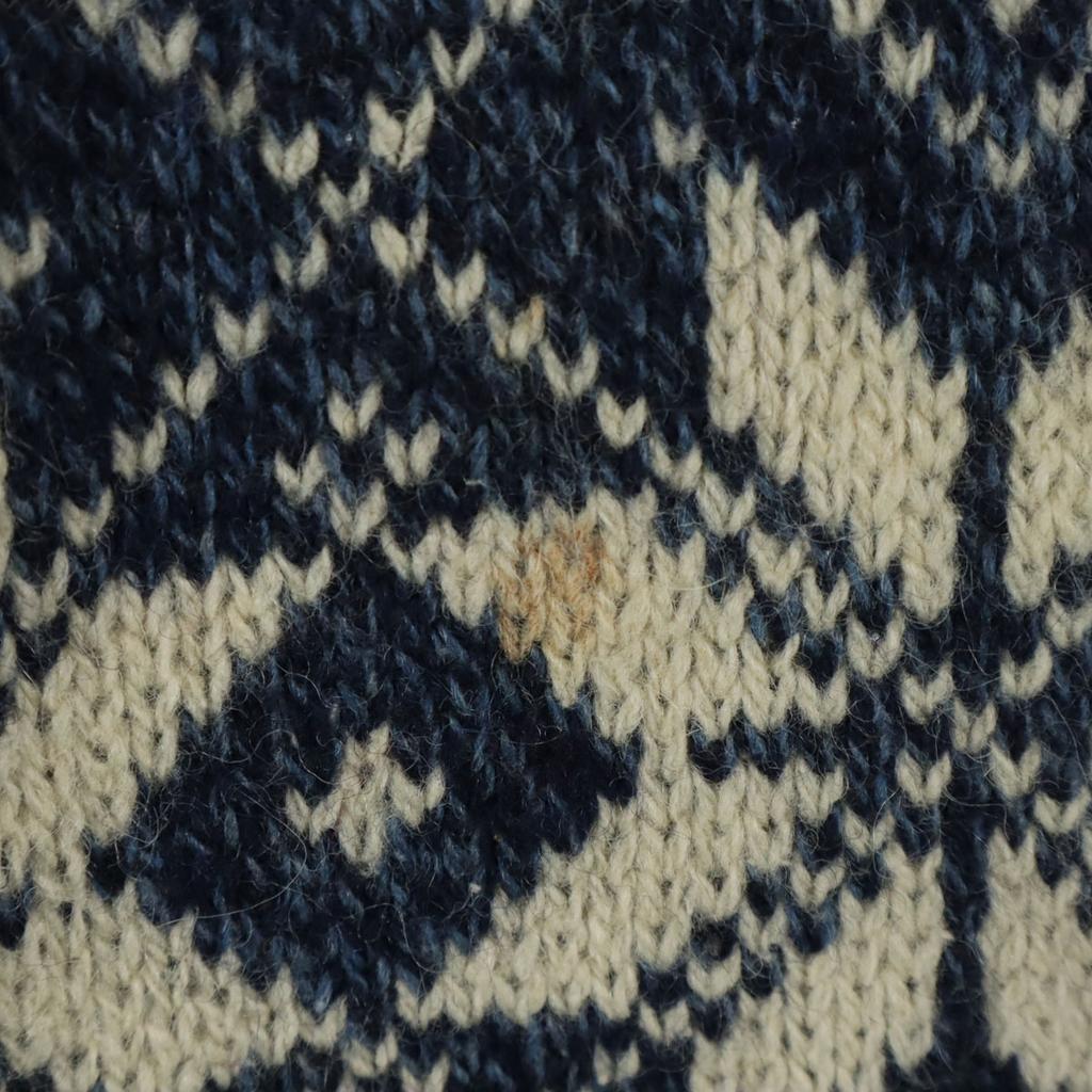 ROYAL NORTH MILLS OUTFITTERS 80s 90s Made In USA Old Nordic Pattern Long Sleeve Sweater Men's Used