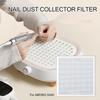 {MX} Nail Vacuum Cleaner Filter Replacement For Nail Dust Collector Manicure Screen Plate Manicure Dust Suction Collection Bag