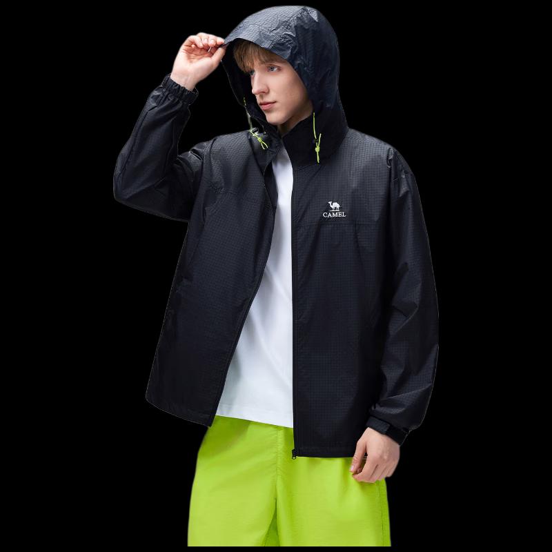 CAMEL Hooded Sun Protection Jacket A16BATR172 M