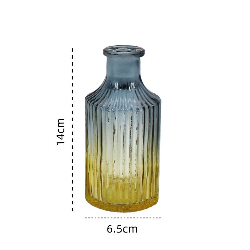 Elegant Retro Glass Vase: High-End Decorative Luxury for Flowers