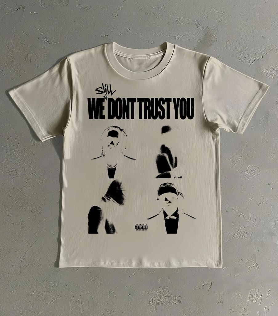 Future X Metro Boomin Still We Dont Trust You Men Women Tshirt Luxury Brand Short Sleeve Child Tee Boy Girl Top Big Size Print