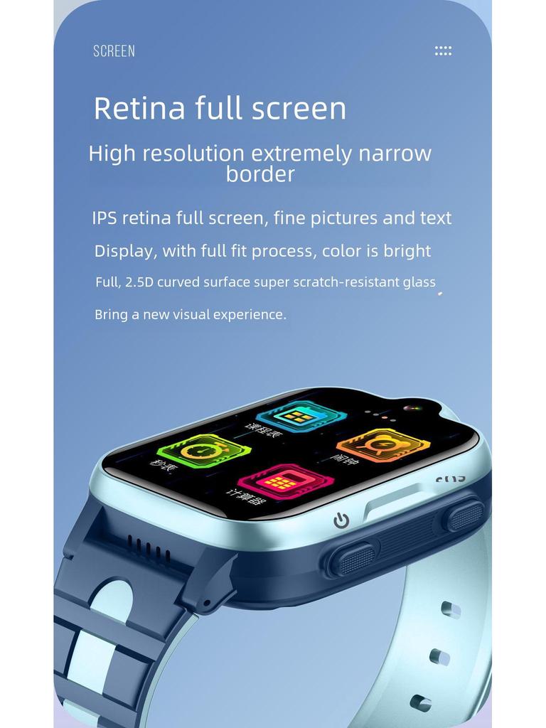 K15H Kids' 4G GPS Phone Watch: Waterproof, Video, Call & Photo Capability