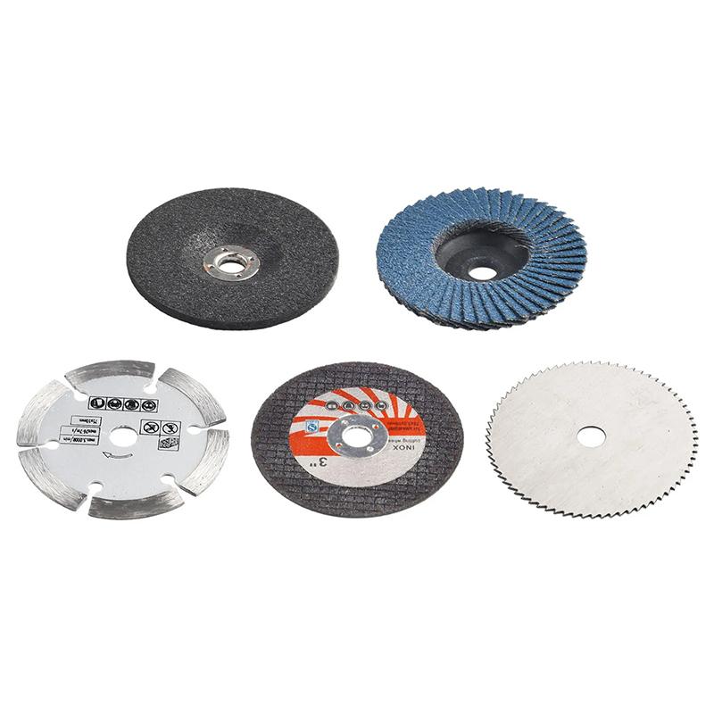 5Pcs 75Mm Cutting Disc For Angle Grinder Metal Circular Saw Blade Grinding Wheel For Cutting And Polishing Ceramic Tile Stone