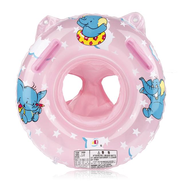 1pc Children's Kiddie Cute Baby Swimming Ring Floats Safety Seat Cartoon Toddler Pool Swim Train For Baby Kids Training Gifts