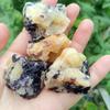 Natural Green Tourmaline Raw Stone Specimen Rare Crystal Healing Stone Mineral Cluster High Quality Feng Shui Decoration