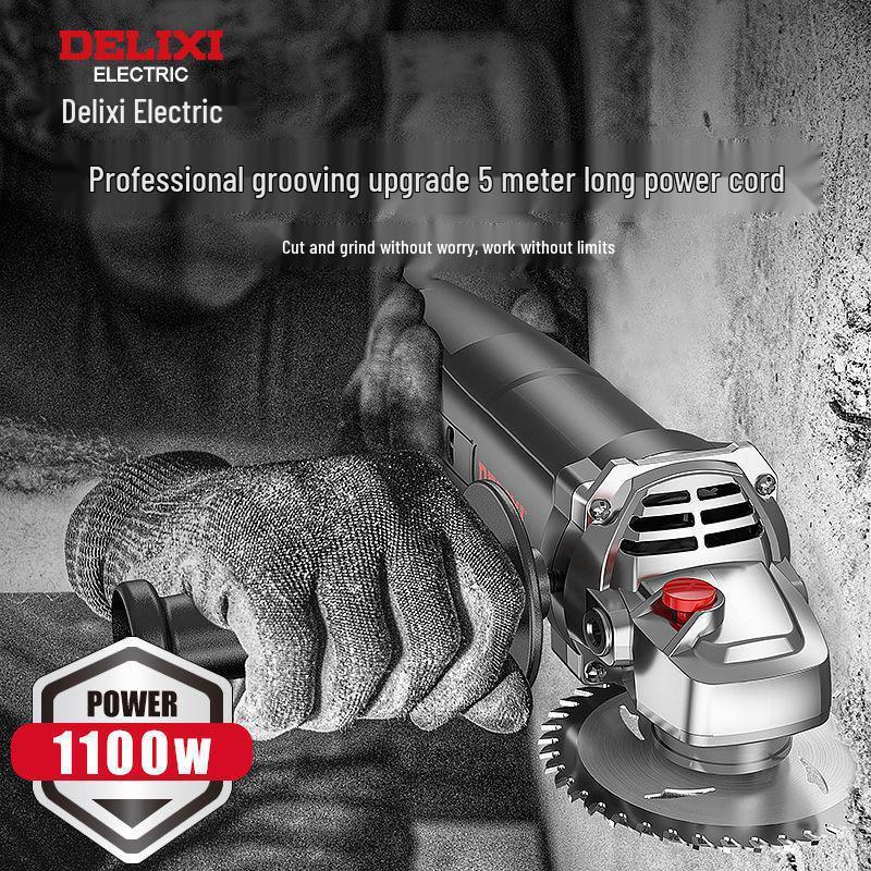 High-Power Multifunctional Angle Grinder and Polisher for Home Use