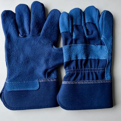 Heat Resistant Welding Gloves Heavy Duty Leather Gloves Anti-puncture Safety Gloves Welder Protective Gloves