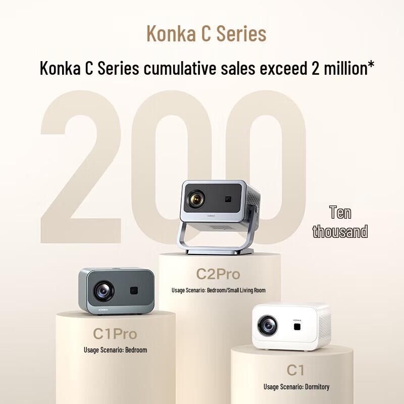 KONKA C1 Smart Mini Portable Projector (CN Version)