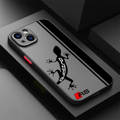 Phone Case for Apple iPhone 13 Pro 16 Pro 11 Pro Max 15 Pro Max 7 8 SE 12 Mini XR XS X 14 6s 16e SE TPU Cover Luxury Car A-AudiS