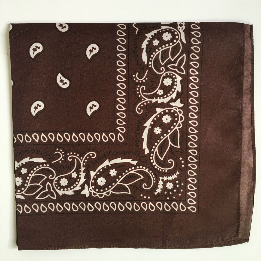 High Fashion Cotton Wristband Paisley Cute Neck Handkerchief Head Wrap Bandana