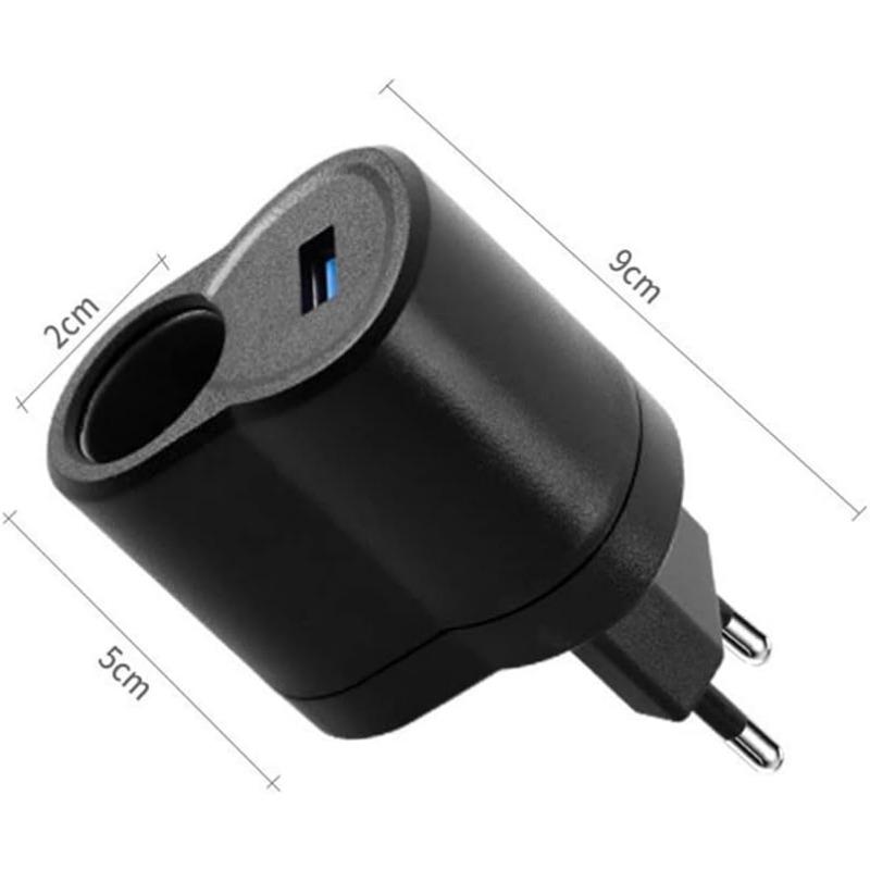 AC-DC Araba Güç Kaynağı Adaptörü, 110V-220V ila 12V Araba Voltaj Dönüştürücü Çakmak Soketi Doğrultucu İnverter Güç Kaynağı Akım Dönüştürücü