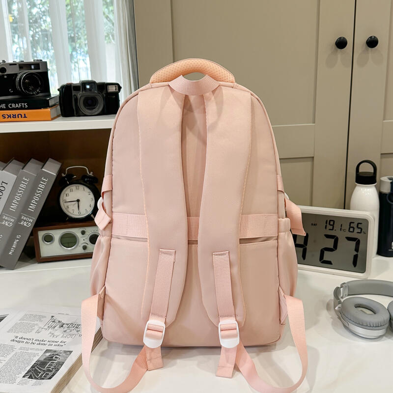 Junior High School Students Lightweight Schoolbag Large Capacity Backpack