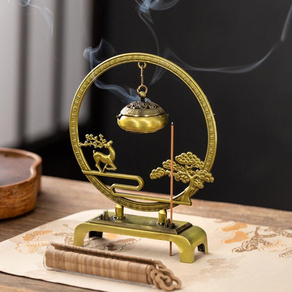 Chinese Style Incense Burner Hanging Good Symbolism Incense Holder Accessories Beautiful Design Indoor Aromatherapy