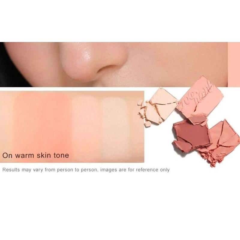 Judydoll - Paleta 4 tvářenek a rozjasňovačů (1-3)