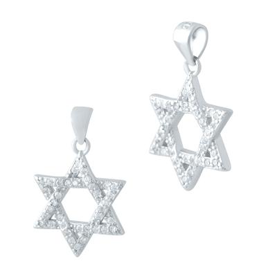 Silver Pendant with Cubic Zirkonia (2035398)