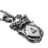 ARTEMISKINGS Crown Shield Pendant Mystic Quartz AKP0132 Silver Accessories Brand Jewelry Silver 925 [Artemis Kings] [Top Only] Men's