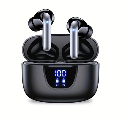 Wireless Headphones, Wireless 5.3 Headphones, 13MM Speakers, Long Playing Time, Stereo Wireless In-Ear Headphones for Cell Phones In-Ear Headphones,