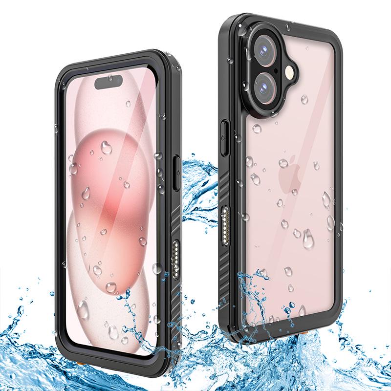 Apple iPhone Waterproof, Drop-Proof Protective Case: Compatible with 13, 14 Pro Max, 15, 16, 17e. For Outdoor Use.